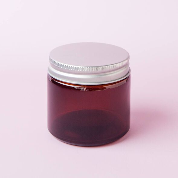 Amber 6 oz Glass Jar